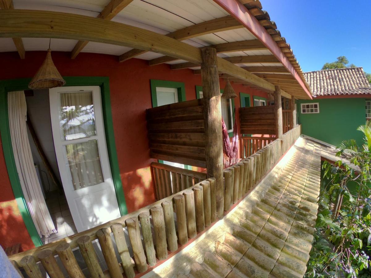 Pousada Canoa Azul Na Praia Da Ferrugem Гаропаба Экстерьер фото